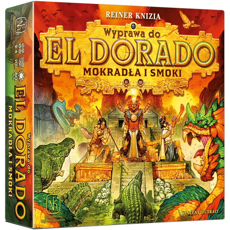 Spoločenská hra Journey to El Dorado: Wetlands and Dragons Nasza Księgarnia